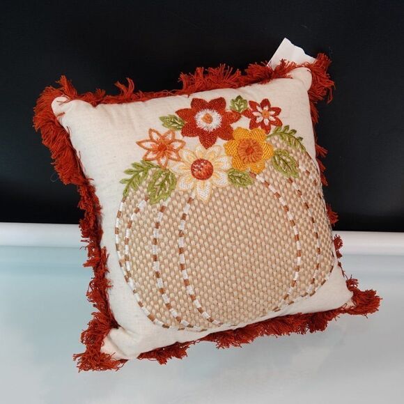 Atira Designs Heritage Harvest Decorative Pillow - Picture 4 of 7